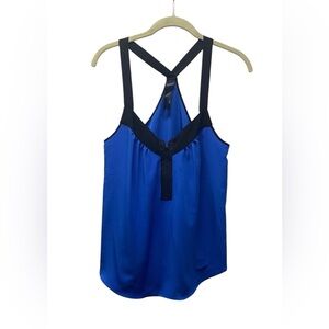 Petticoat Alley racerback blouse. Medium